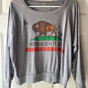 Tanked Apparel Republic of Texas Sweater